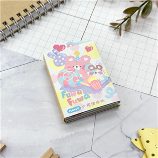 四季紙品禮品 FUWA FUWA系列 6摺迷你便條冊 便