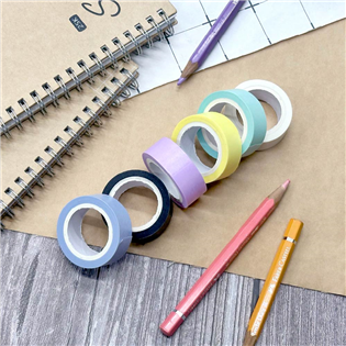 四季紙品禮品 紙膠帶 素色 單色 DIY SD015-0