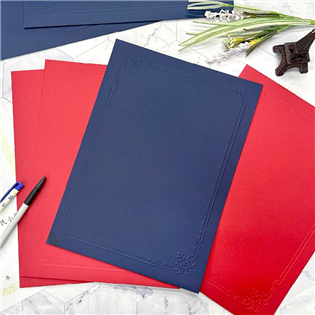 四季紙品禮品 A4輕便獎狀夾 3入 ZK008-05~0