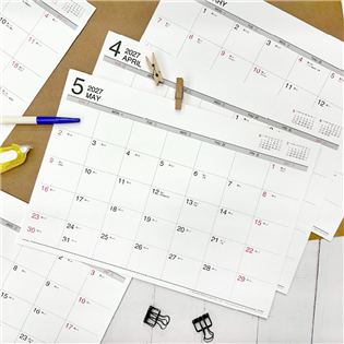 四季紙品禮品 2027年超值13開桌曆 月曆 年曆 行事