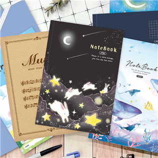 四季紙品禮品 筆記25K 橫線 大格 空白 英文簿 BJ