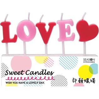 造型蠟燭 LOVE 生日蠟燭 派對 慶生 GL024-0