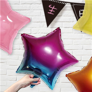 四季紙品禮品 超值錫箔氣球 水晶氣球 星星造型 GQ12