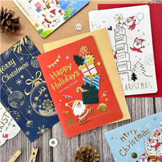 四季紙品禮品 西式聖誕卡 耶卡 耶誕 25K XK250