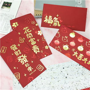 四季紙品禮品 燙金大紅包袋 婚禮 滿月 祝壽 SR300