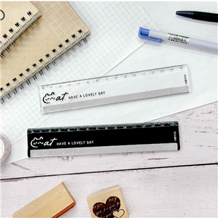 四季紙品禮品 鐵邊尺15公分 切割便利 CK010-07