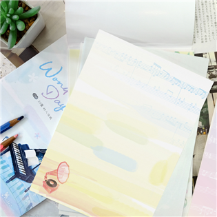 四季紙品禮品 Music dreamer 信紙48入 信