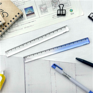 四季紙品禮品 放大尺15cm 直尺 CK024-01~0