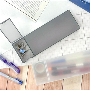 四季紙品禮品 超值霧面透明筆盒(大) PB0924