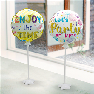 四季紙品禮品 彩繪自動充氣氣球 派對 趴踢 氣球裝飾 p