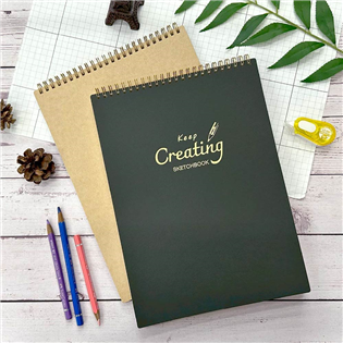 四季紙品禮品 精裝上翻素描簿13K 圖畫本 畫本 TB0