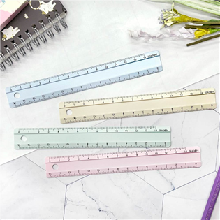 四季紙品禮品 防滑鋁尺15cm CK020