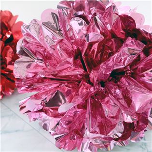 四季紙品禮品 DIY 裝飾花球(中) 金 銀 紅 三色 