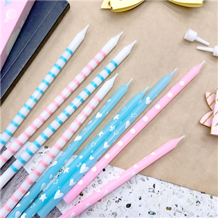 四季紙品禮品 小圖長蠟燭 生日蠟燭 許願蠟燭 慶生 生日