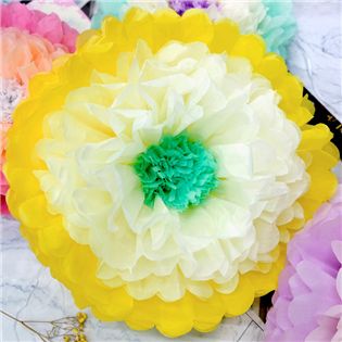 四季紙品禮品 DIY配色花蕊紙球(大) 紙花球 派對佈置