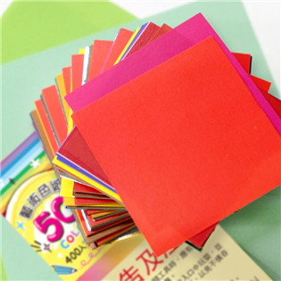 四季紙品禮品 50色色紙(小) 摺紙 迷你色紙 GT30
