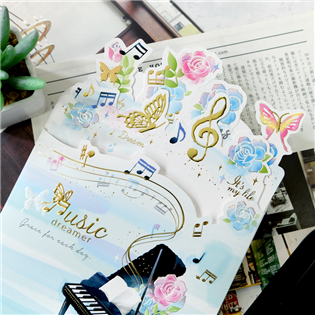 四季紙品禮品 Music dreamer 許願籤 FK5