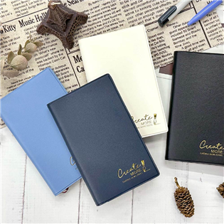 四季紙品禮品 皮革90K厚筆記 筆記本 橫線 空白 方格