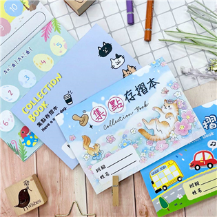 四季紙品禮品 集點存摺本 AQ2508-03~06