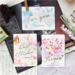 四季紙品禮品 Butterfly Party系列 萬用禮