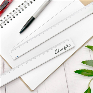 四季紙品禮品 溝引鋁尺30公分 切割便利 CK002-0