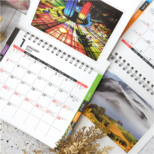 四季紙品禮品 2023年超值雙邊索引桌曆 月曆 行事曆 