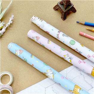 四季紙品禮品 紙類包裝紙 貓咪 禮物包裝 60入批發 B