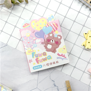 四季紙品禮品 FUWA FUWA系列 6摺便條冊 便條本