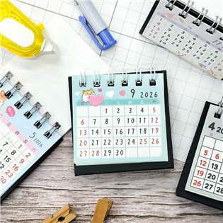 四季紙品禮品 2026年超值迷你桌曆 月曆 行事曆 NL