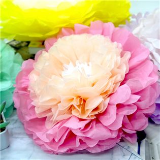 四季紙品禮品 DIY配色花蕊紙球(小) 紙花球 派對佈置