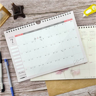 四季紙品禮品 2026年超值16K立掛月誌 月曆 行事曆