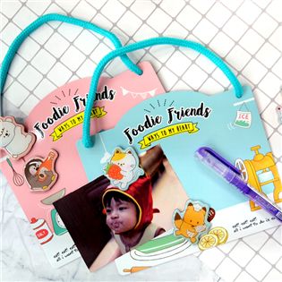 四季紙品禮品 Foodie Friends系列 磁吸留言