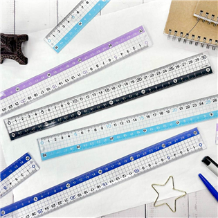 四季紙品禮品 護眼尺30公分 直尺 CK025-01~0