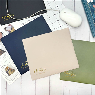 四季紙品禮品 方形皮革滑鼠墊 GD008-17~20