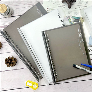 四季紙品禮品 不擋手18K8孔PP活頁夾 B5 資料夾 