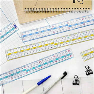 四季紙品禮品 30公分雙向尺 直尺 CK007-07~0