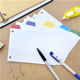 四季紙品禮品 50K資料卡索引頁 LD5006-01