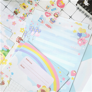 四季紙品禮品 信套組 信紙 信封 ST5501