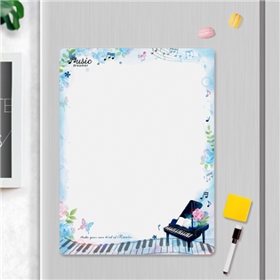 四季紙品禮品 Music dreamer 磁性冰箱留言板
