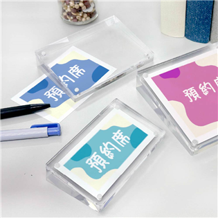 四季紙品禮品 壓克力磁吸展示台 9x5.5 AK2003