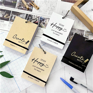 四季紙品禮品 附帶記憶卡(大) 單字卡 暗記 Anki 