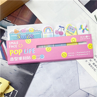 四季紙品禮品 POP Life系列 造型便利貼 重點標記