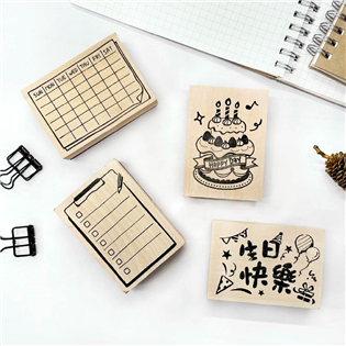 四季紙品禮品 印章 勞作 創作 DIY GY037-01