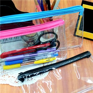 PVC透明筆袋 鉛筆盒 化妝包 PB0864