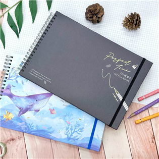 四季紙品禮品 線圈繪圖本18K 圖畫本 畫本 SB002