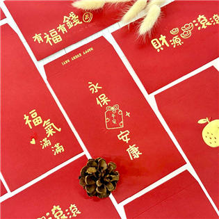 四季紙品禮品 燙金大紅包袋 過年 祝壽 SR3010-1