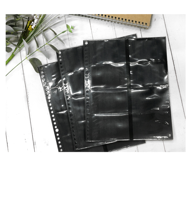 四季紙品禮品名片冊補充頁26孔8格NH037-01 - 四季紙品禮品-卡片、日誌