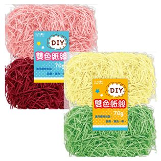 四季紙品禮品 雙色紙絲(大) 包裝 佈置 裝飾 DIY1