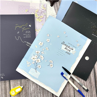 四季紙品禮品 2025年13K跨年月誌 行事曆 手帳 S