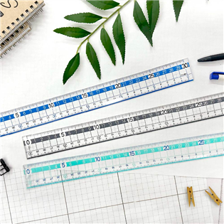 四季紙品禮品 大字尺30公分 直尺 CK017-07~0